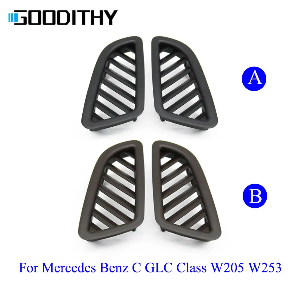 Front Left/Right Air Conditioning Outlet AC Vent Cover Replacement Trim For Mercedes Benz C GLC Class W205 W253 C260 C300 GLC260