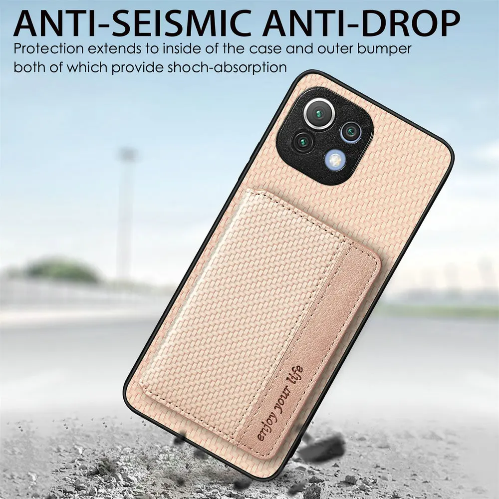 RFID Magnet Card Leather Case for Xiaomi 17T Pro 15T Pro 14T 13T 12T 11T 11 Lite 13 T 14 15 17 T13 5G Wallet Cover Back Funda