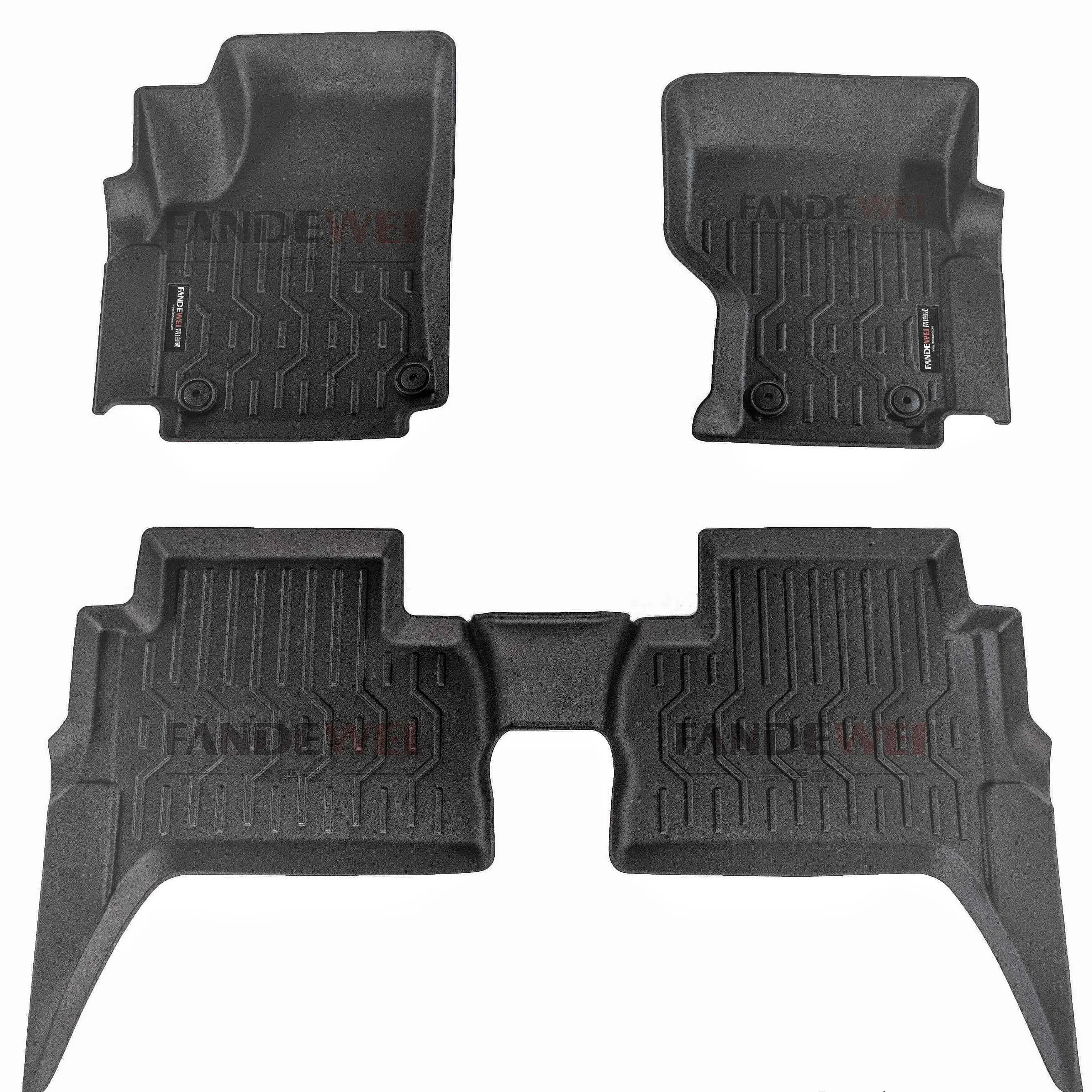 

3D Custom TPV LHD Автомобильные аксессуары Автомобильные коврики для Volkswagen Amarok 2013-2021+