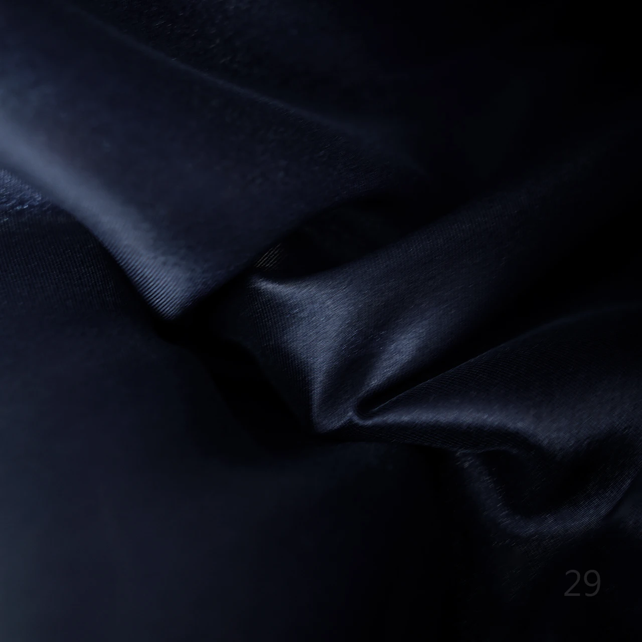 Wysokiej jakości tkanina satynowa Micardo twill o 61 kolorach, lekko sztywna, do samodzielnego szycia sukien ślubnych i wieczorowych.