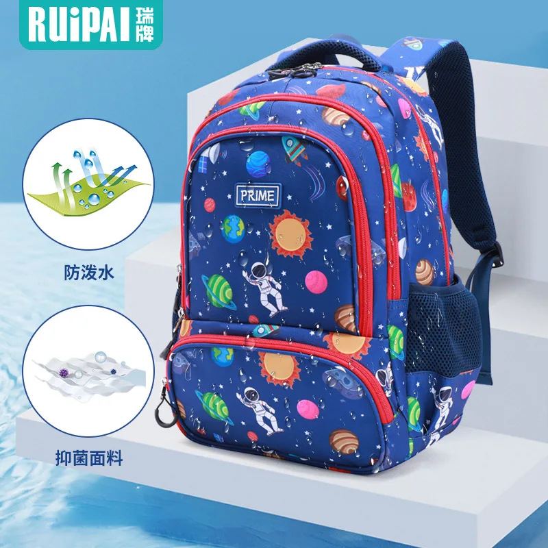 2023 New Primary Student School Bags Kids Large Capacity Children Backpack Schoolbag Teenager Boys Waterproof Backpacks Book Bag