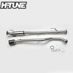 For Hilux REVO GUN156R / Fortuner 2.4L 2.8L 2015+ Cat Back Exhaust Pipe Single Carbon Tail Muffler