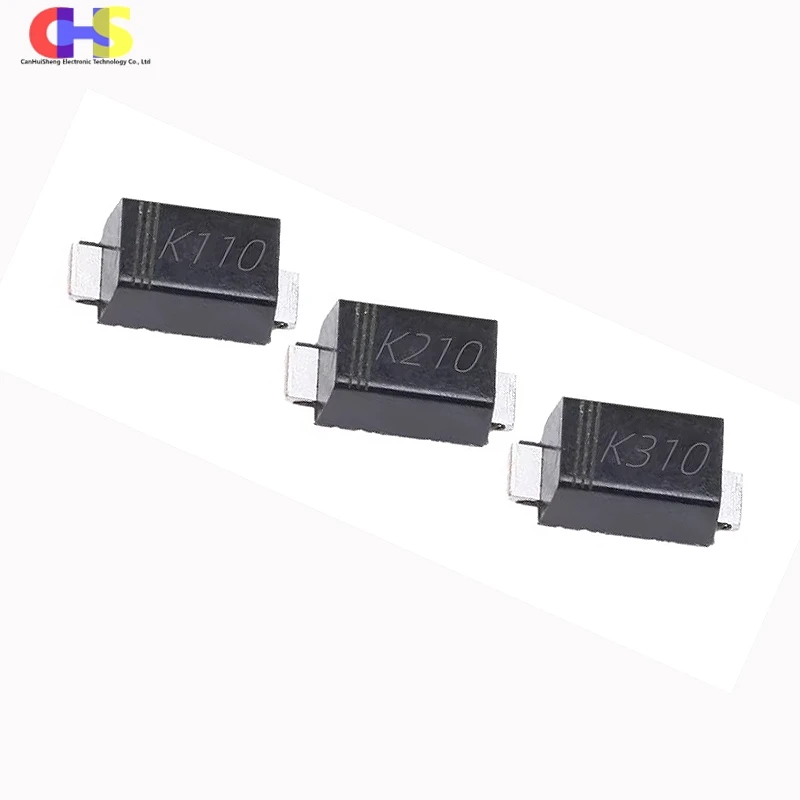 50pcs 1206 SOD123 SMD Schottky Diode DSK14 DSK24 DSK34 DSK16 DSK26 DSK36 DSK110 DSK210 DSK330 DSK120 DSK220 DSK320 SOD-123FL