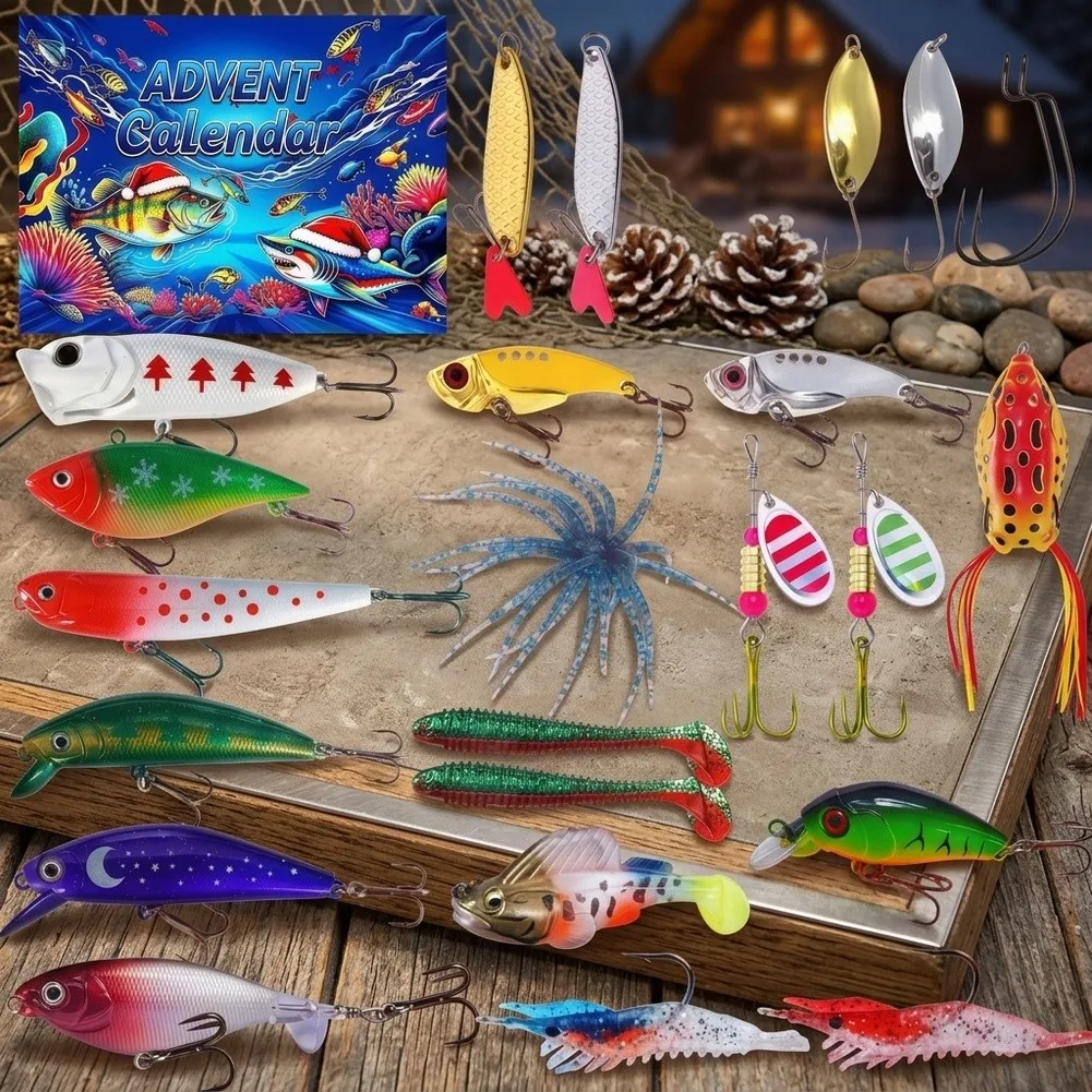 24pcs-fishing-lure-kit-including-topwater-poppers-jerkbaits-and-swimbaits-for-surface-subsurface-and-deep-water-use