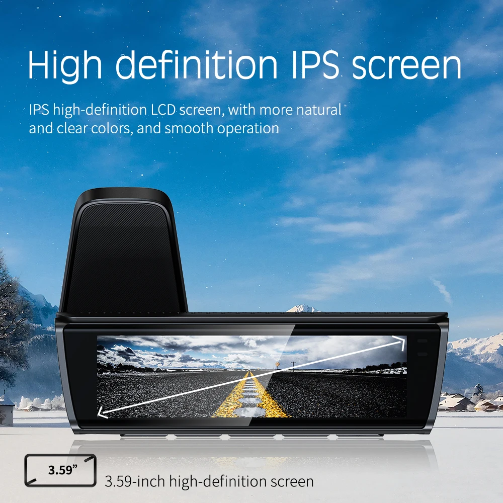 Carsanbo Car DVR 1080P Dash Driving Recorder Camera Video WiFi Voice Control WDR G Sensor Night Vision Emergency Parking Monitor