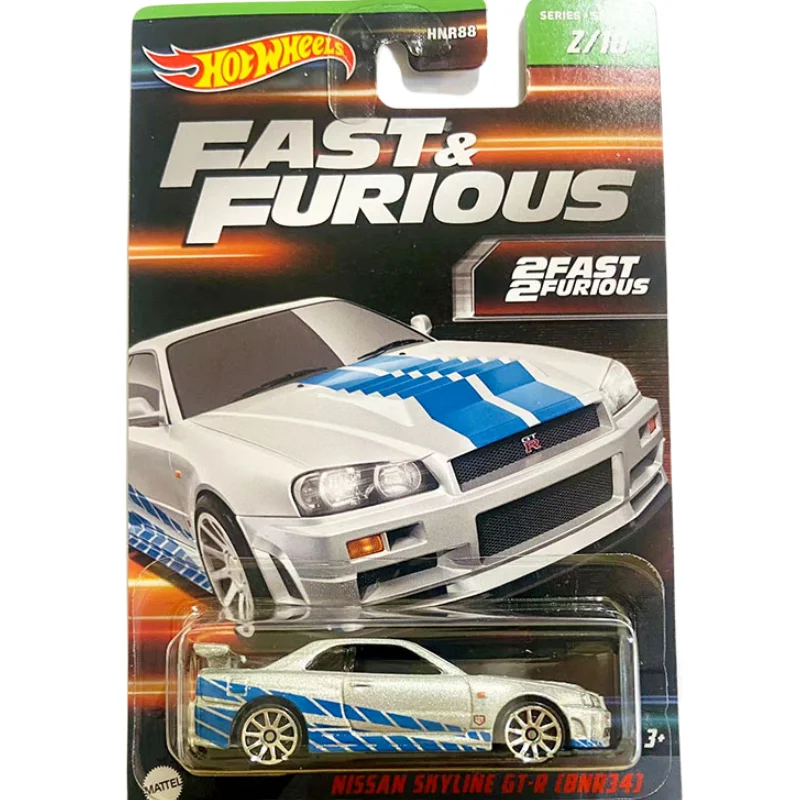 Hot Wheels-Coche de juguete modelo Lamborghini, Jeep Dodge Charge, Chevy, Toyota, Nissan, Jaguar, Plymouth, regalo 2023, Fast Furious, 1/64