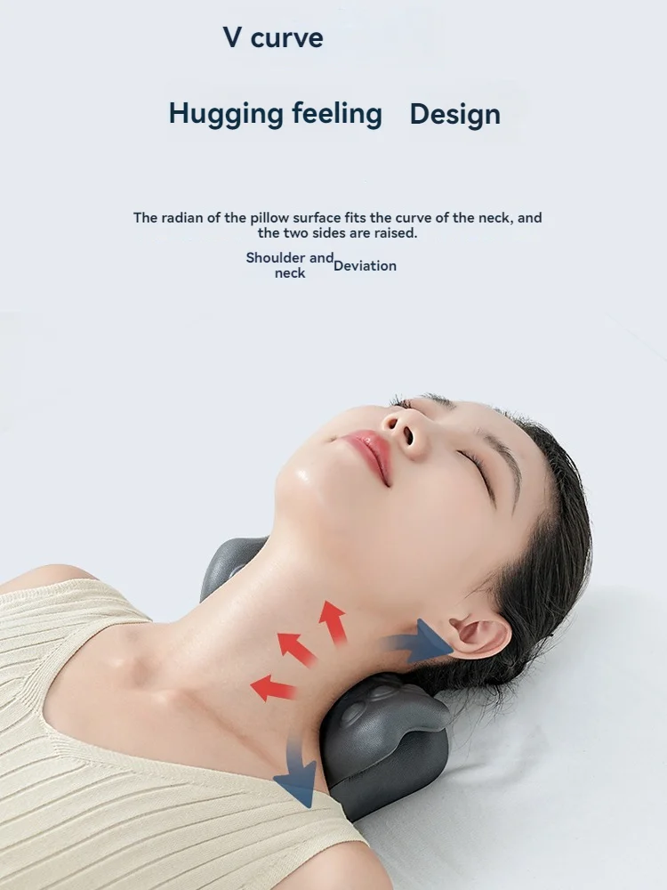 

C-Shaped Neck Massage Pillow Acupressure Pillow Pain Relief Neck Stretching Cervical Spine Correction Cervical Spine Repair & Re