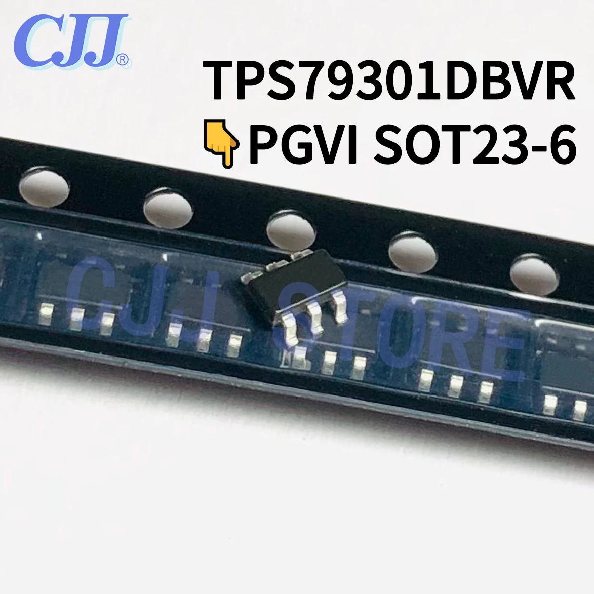

1~3000PCS/Lot PGVI Marking TPS79301DBVR TPS79301 SMD IC SOT23-6 Low Dropout Linear Regulator new and original