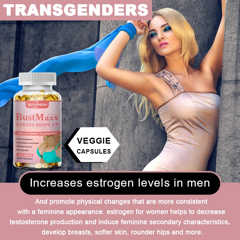 Breast Care Capsules , Hormone Regulation for Firming and Lifting All-Natural Ingredients