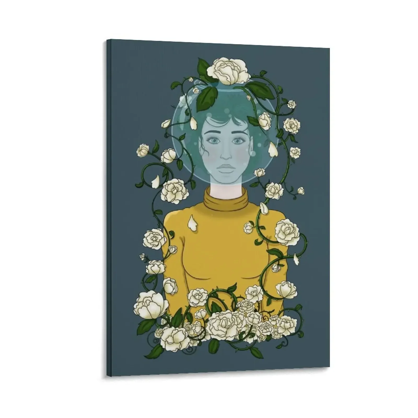 

Unexpected Bloom Canvas Painting canvas wall art wall art canvas painting art mural room decorations for girls