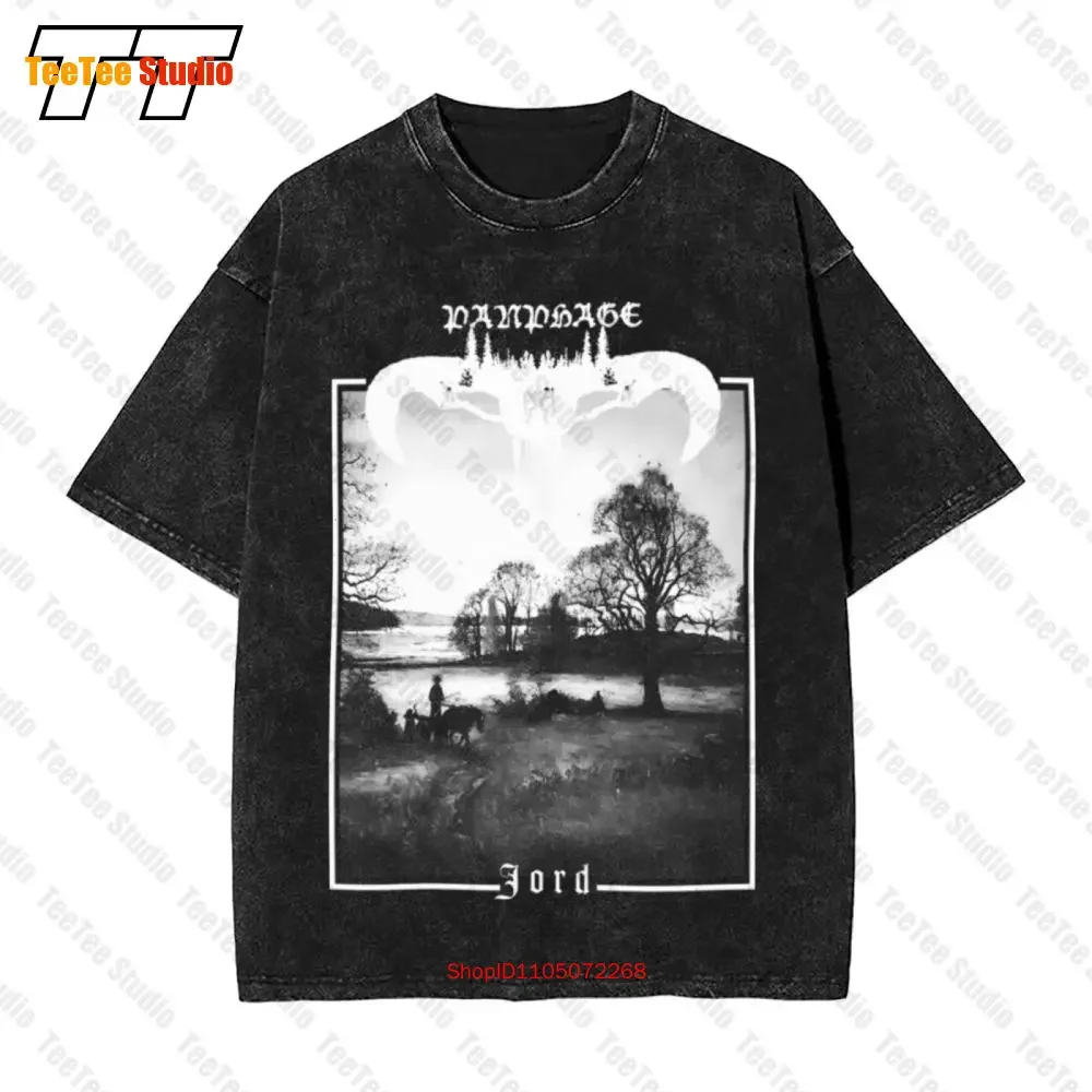 Panphage Jord Vintage Oversized T-Shirt Xl Azarath The Chasm Urgehal Urfaust Inquisition L4Z2
