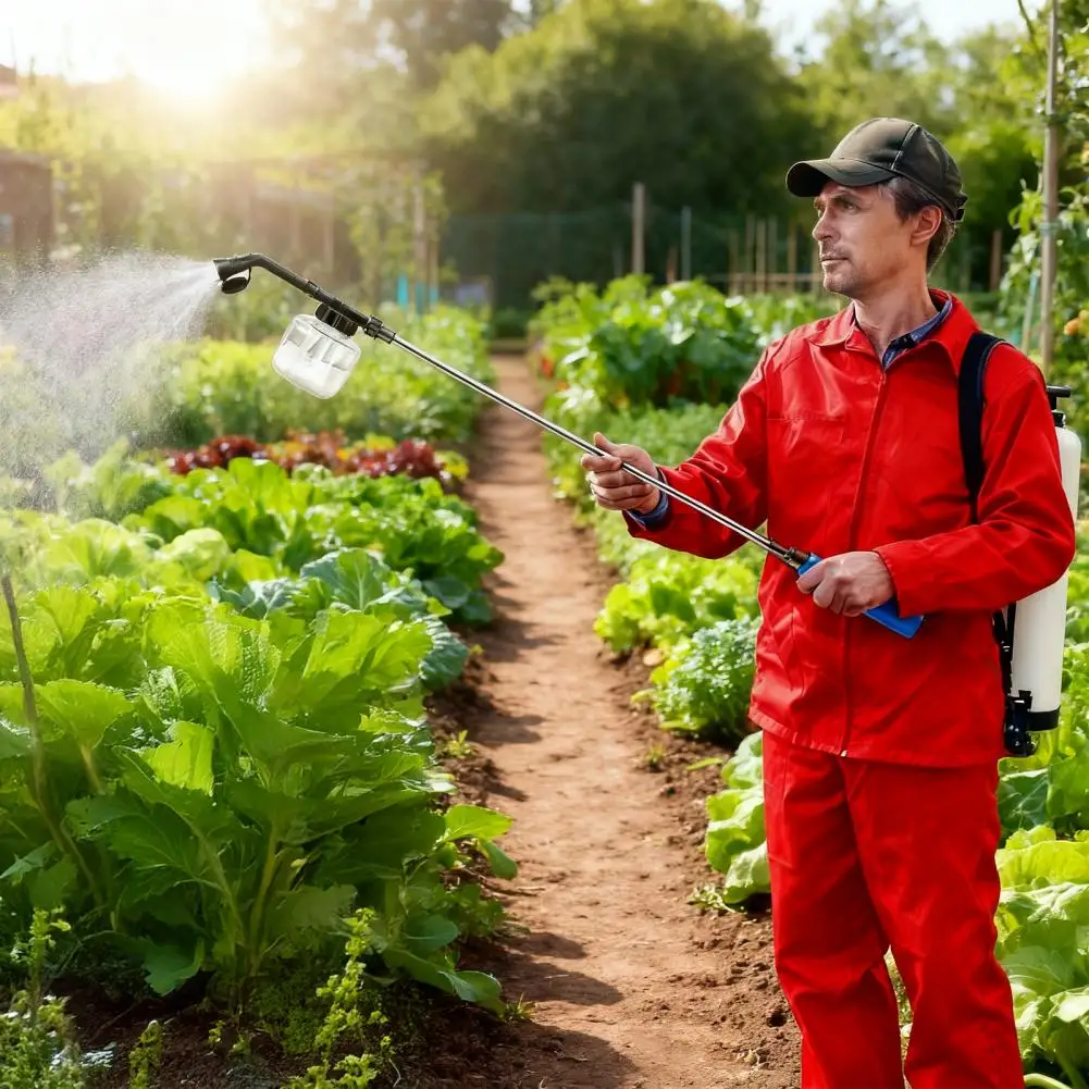 Powder Duster for Dust Garden Powder Dispenser with Telescopic Extension Rod for Home Control Gardening Multi Purpose Indoor
