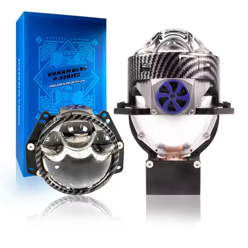 P93 160W 3.0 Laser Projector H4 Light Emitting Diode Car Light Car Headlight Modified RHD Left Rudder Driving Dual Light