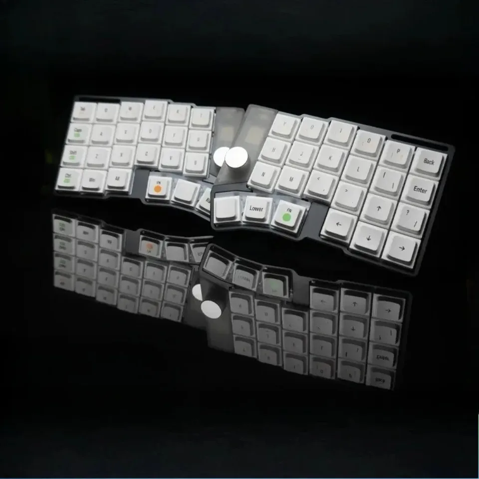 Cornix Split Keyboard Low Profile CNC Aluminum Case Wireless