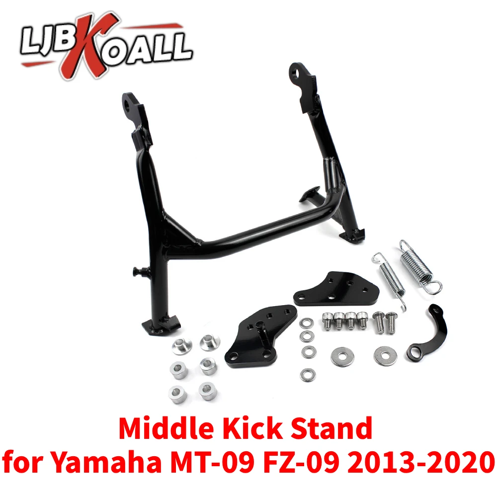 

Motorcycle Middle Kick Stand for Yamaha MT-09 FZ-09 2013-2020 Center Kickstand Kits MT09 Foot Center Stand Centerstand Support