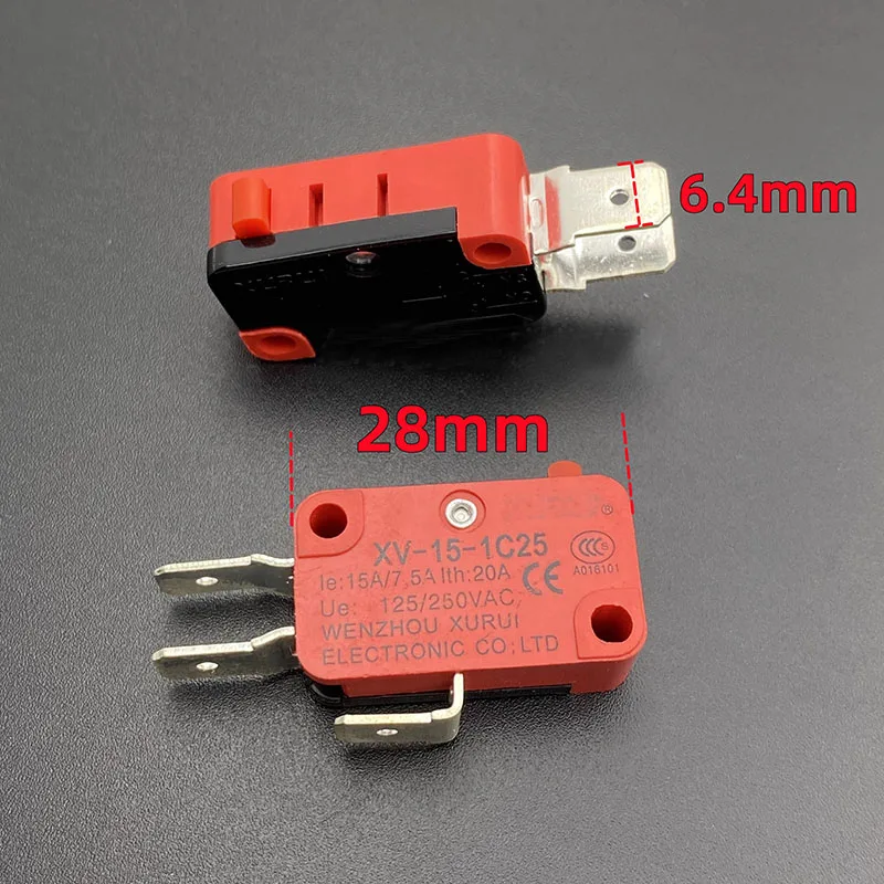 XV-15-1C25 Micro switch Car washing machine Microwave washing machine rice cooker power key switch
