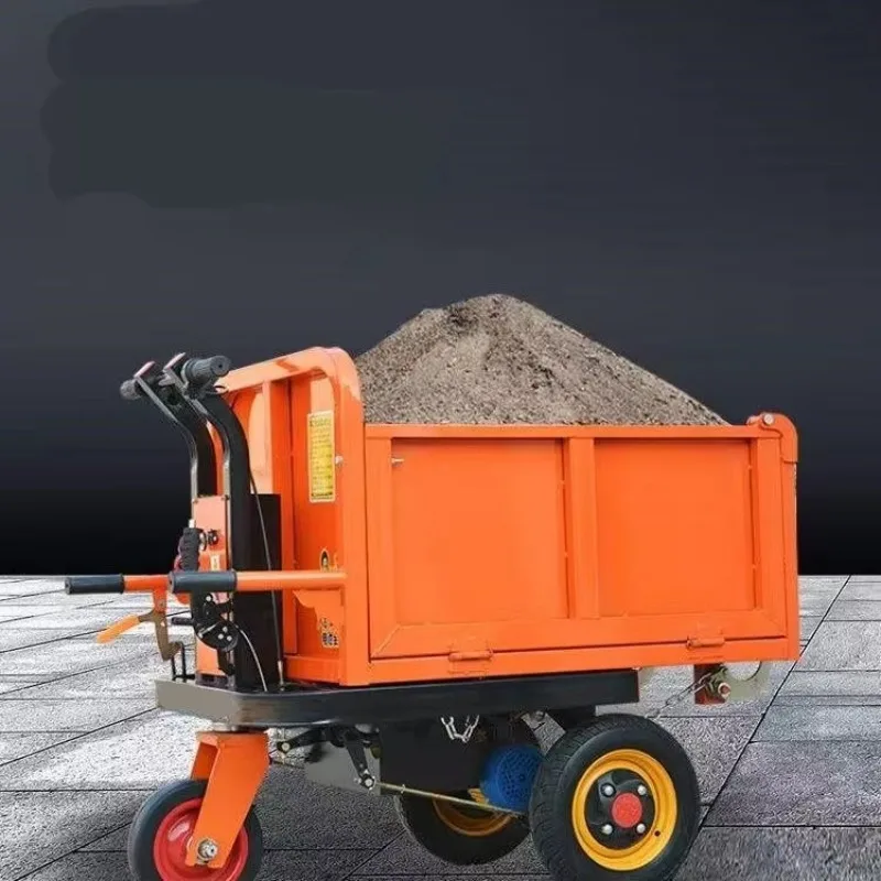 Aquaculture material handling equipment: construction site electric handcarts, tricycles, cement transport vehicles