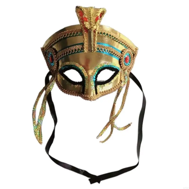 R7UF Halloween Cleopatra Slangen Cosplay Hoofdband Slangen Haarband Gotische Foto Props