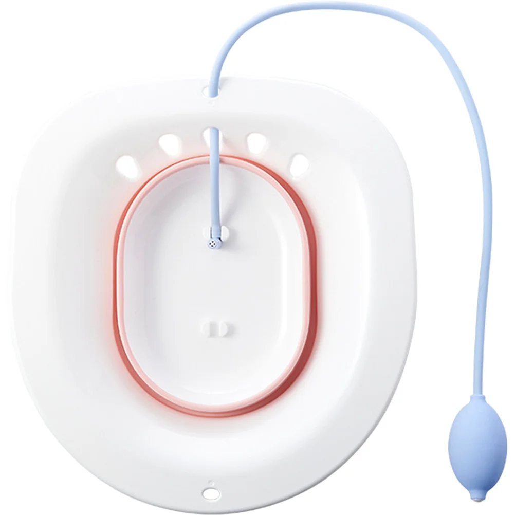 Sitz bain siège de toilette bassin soins post-partum baignoire Sitz bain soulagement des hémorroïdes pliable Anti-déversement conception de hanche confortable