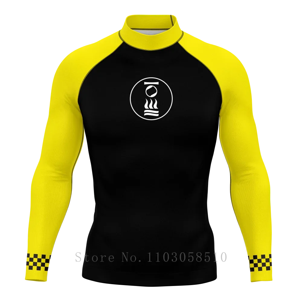 Fourth Element Surf Clothing Summer Tights Long Sleeve Swimsuit Rash Guard Surf T-Shirt Swimming Diving Tops Quick Dry for Men