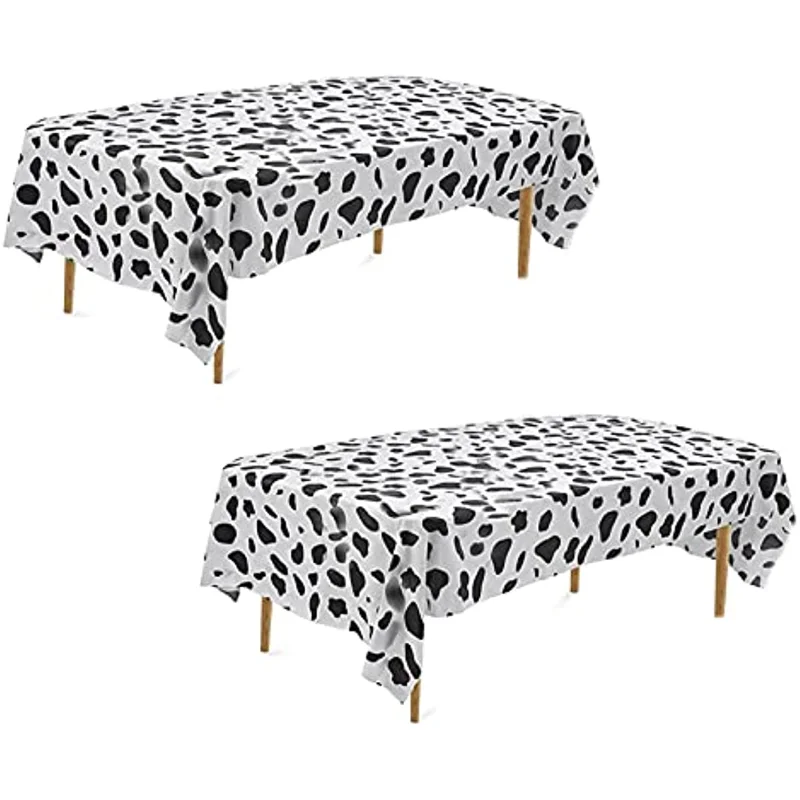 Cow Print Tablecloth Table Cover 54