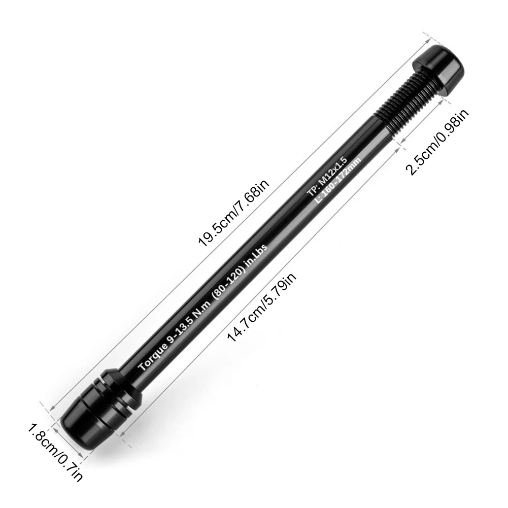 

Rear Fork Shaft Skewer Aluminum Alloy Rear Wheel Spike Portable Bicycle Axle Skewer Lightweight Bike Accessories