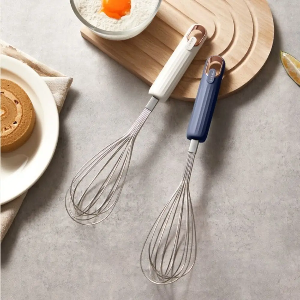 Agitator Stainless Steel Egg Beater Manual 30cm Egg Whipper Kitchen Gadget ABS Handle Butter Mixer Cream