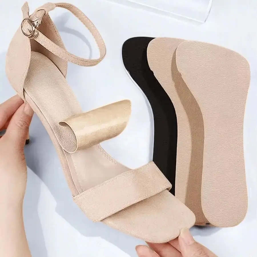 Women’s Sandal Insoles | Ultra-Thin Anti-Slip Foot Pads, Sweat-Absorbing Adhesive Inserts for Secure Fit & Walking Comfort image 3
