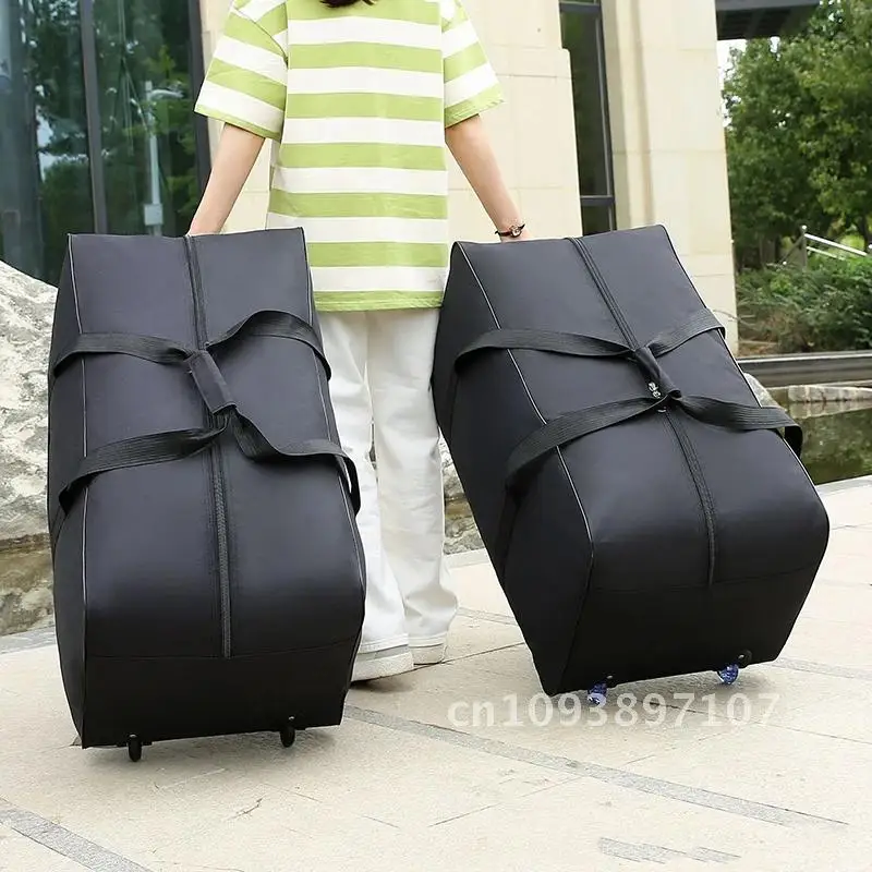 

Camouflage Luggage Moving House Big Bag Thick Waterproof Oxford Storage Large Moving Bag Bags Duffle Cloth Men's Travel Artifact