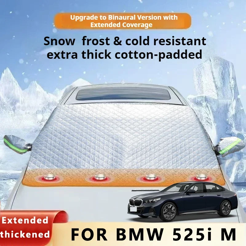 

Thickened Car Now Sunshade Windshield Cover With 5/9 Magnets UV Protection Anti Snow Sunlight For BMW 525i M G60 G30