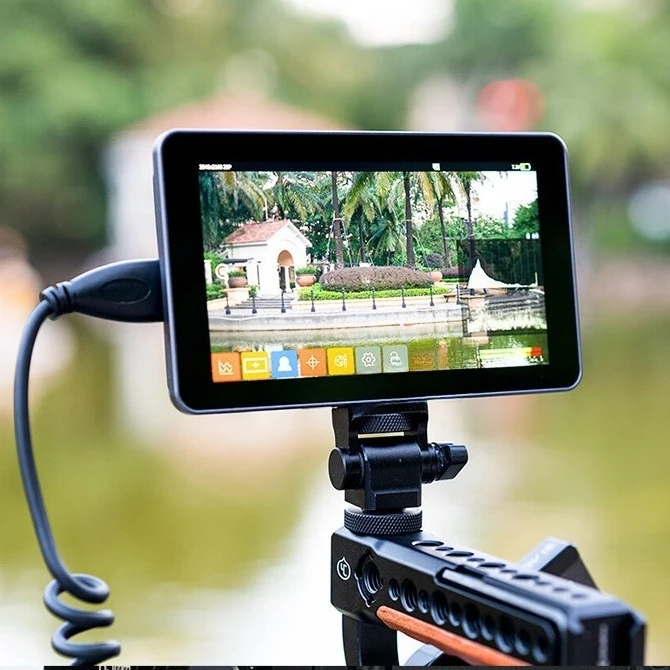Touch screen monitor SLR micro single camera 5.5 inch high definition 4K