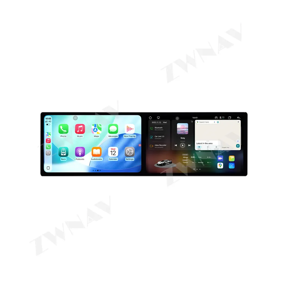 Dual scree 10.1” For Kia Forte 2018-2019 Android auto GPS navigation carplay multimedia player radio wireless head unit