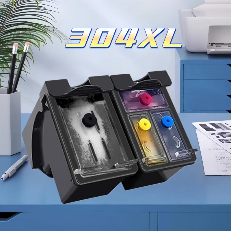 

304XL Ink Cartridge Replacement For HP 304 HP304 Compatible Deskjet 2620 3720 3755 5010 5055 Envy Printer