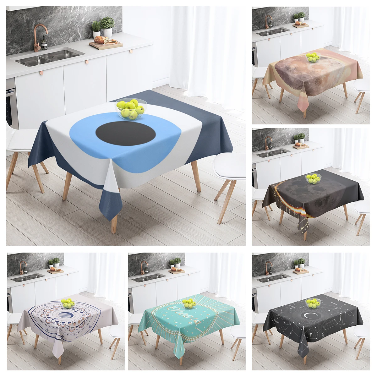 

Home tablecloths dining decoration and rectangular table accessories waterproof cloth Anti-stain restaurant Nordic plant pink