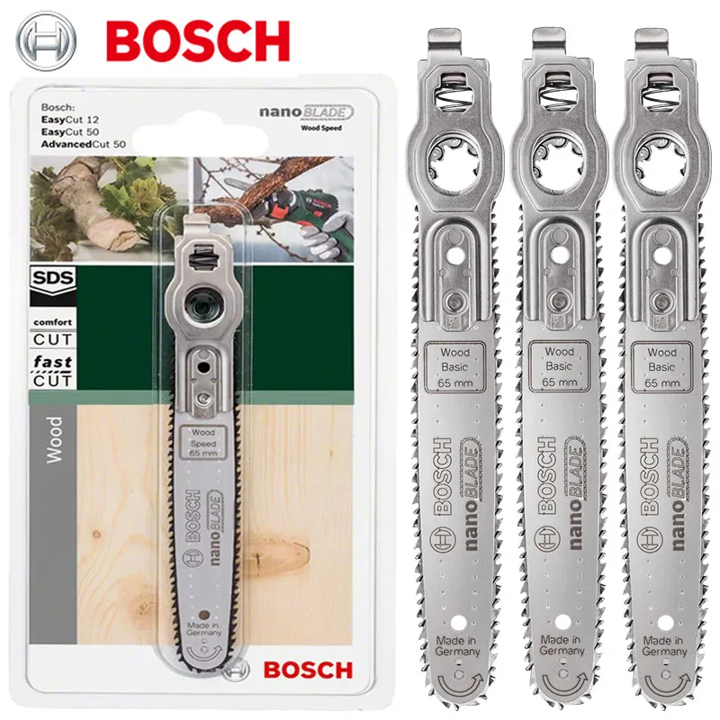

Bosch Mini Chain Saw Blade Tool with Replaceable Wooden Baisc 65 Series Compatible with Green Bosch 18V Power Tool Accessories