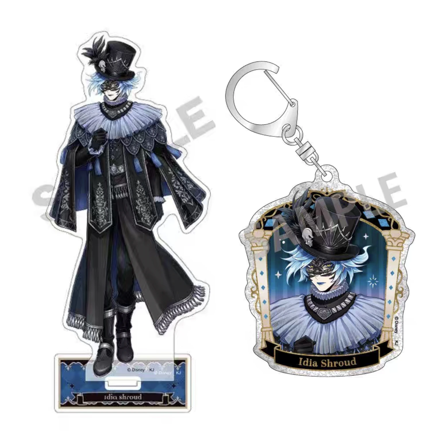 Twisted Wonderland Keychains Gift Toy Acrylic Stand Anime Model Action Figure Ornament Accessories Models Desktop Ornament