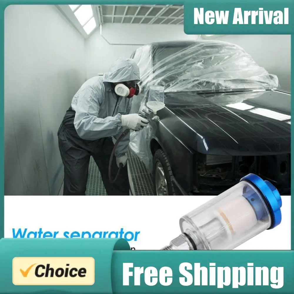 Pneumatic Spray Filter Replacement Spray Paint Water Oil Separator Inline Filter Moisture Trap Pneumatic Tool Parts