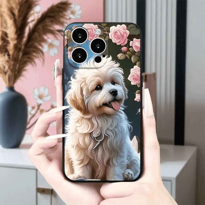 آيفون 17 17Air 16 16e 15 14 13 12 11 Pro Max Mini SE 2020 2022 XS XR 6s 7 8 Plus لتقوم بها بنفسك تخصيص الصور حافظة سوداء غير لامعة