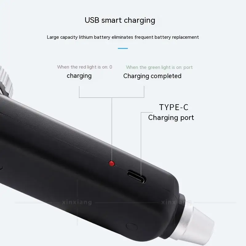 Lupa portátil 30x carregamento usb para leitura antiguidades lupa óculos uv luz roxa verificação de notas