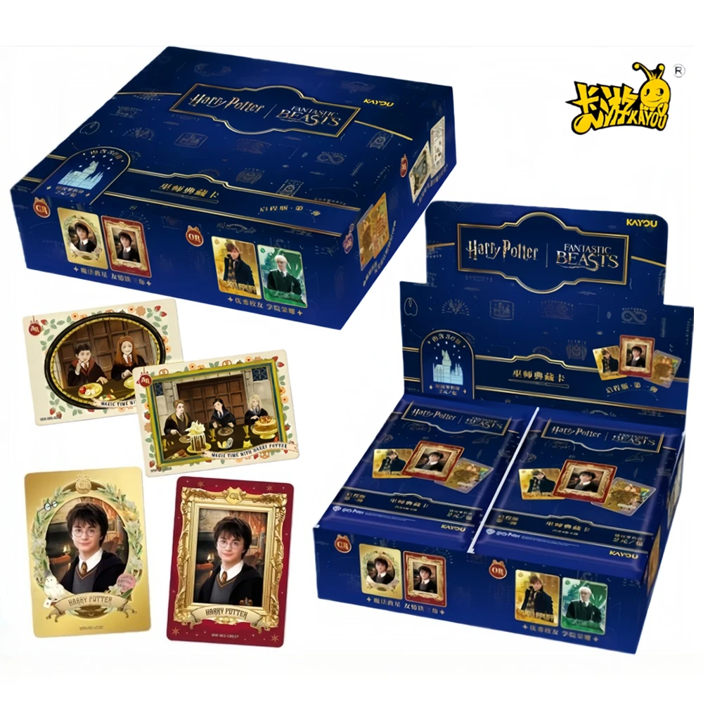 การ์ดแท้ KAYOU แฮร์รี่ พอตเตอร์ สัตว์ประหลาดในตำนาน การ์ดแฮร์รี่ พอตเตอร์ รุ่นคลาสสิก ลิมิเต็ดอิดิชั่น การ์ดสะสมตัวละครการ์ตูน ของเล่น