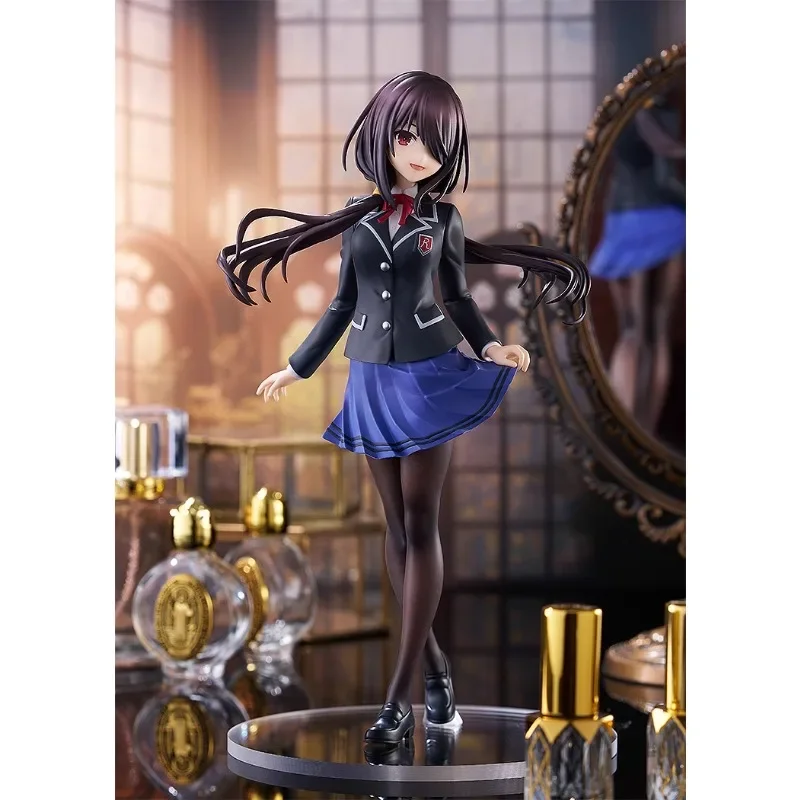 Good Smile Genuine POP UP PARADE DATE A LIVE Anime Figure Tokisaki Kurumi Action Toys for Kids Christmas Gift Collectible Model