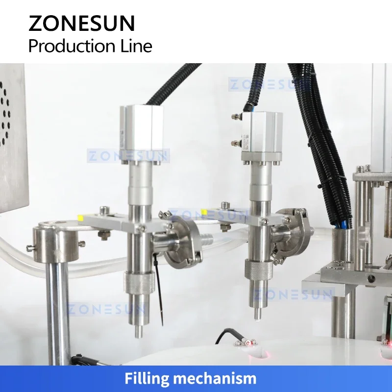 Zonesun ZS-AFCL7 Машина для упаковки бутылок с клеем Машина для наполнения и укупорки этикеток