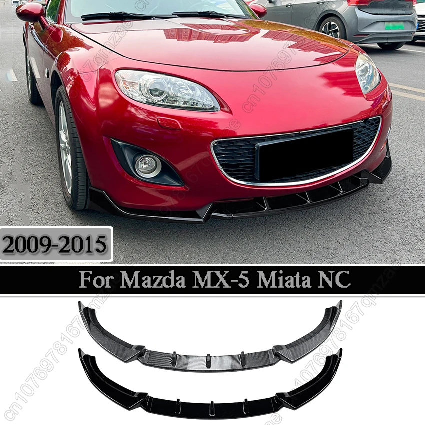 

Upgrade Trims For Mazda MX-5 Miata NC FACELFT 2009-2015 Car Front Bumper Lip Splitter Diffuser Body Kit Tuning Car Accessories