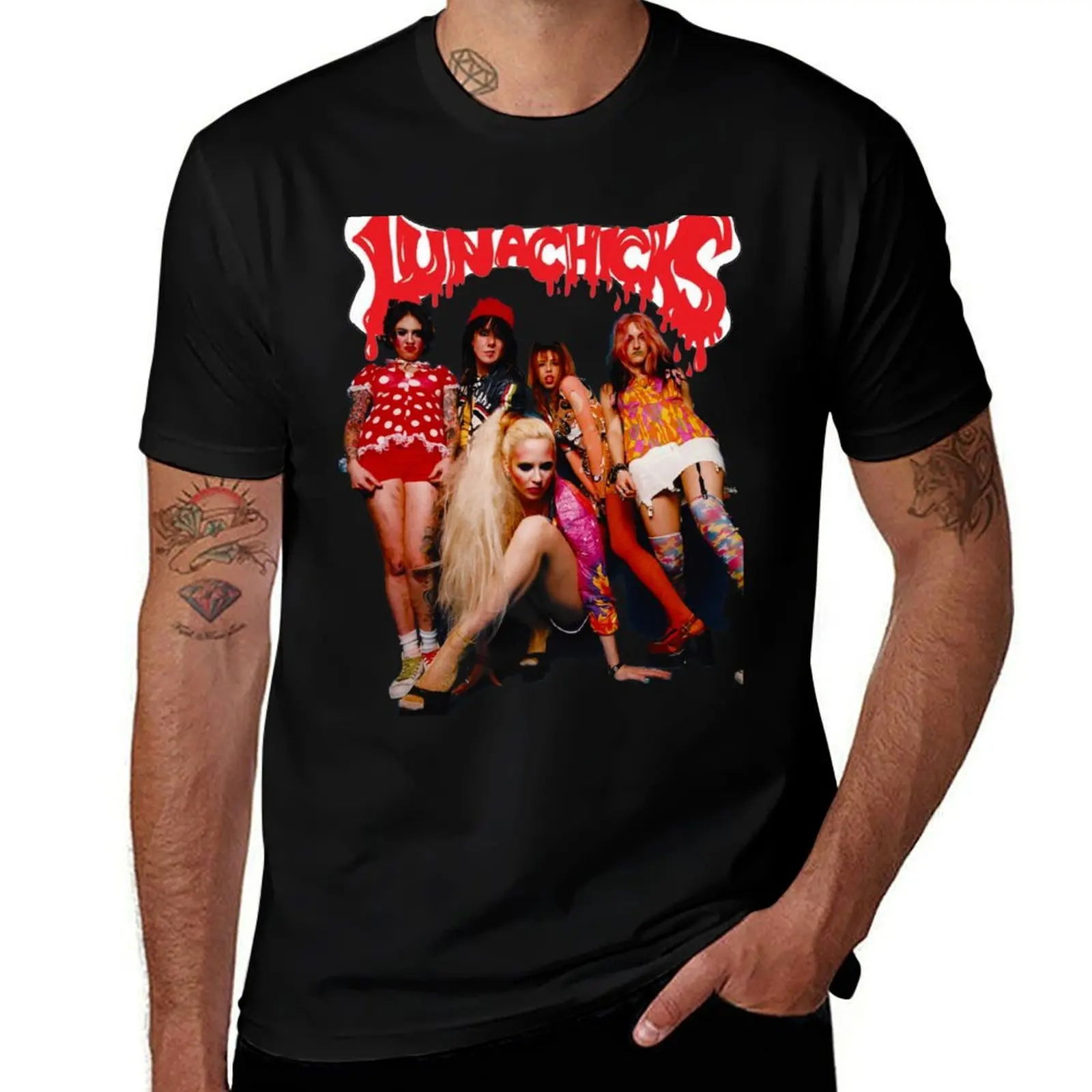 Lunachicks BEST TO BUY ????? Limited Edition Perfect Gift T-Shirt Summer Festival T-Shirt
