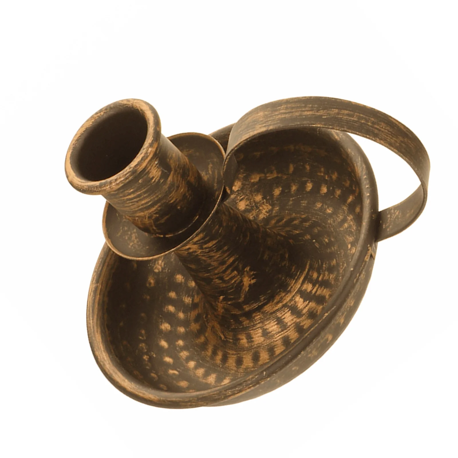 

Retro Iron Taper Holder Vintage Stand Bronze Rustic Farmhouse Wedding Table Decoration Candlestick Holder