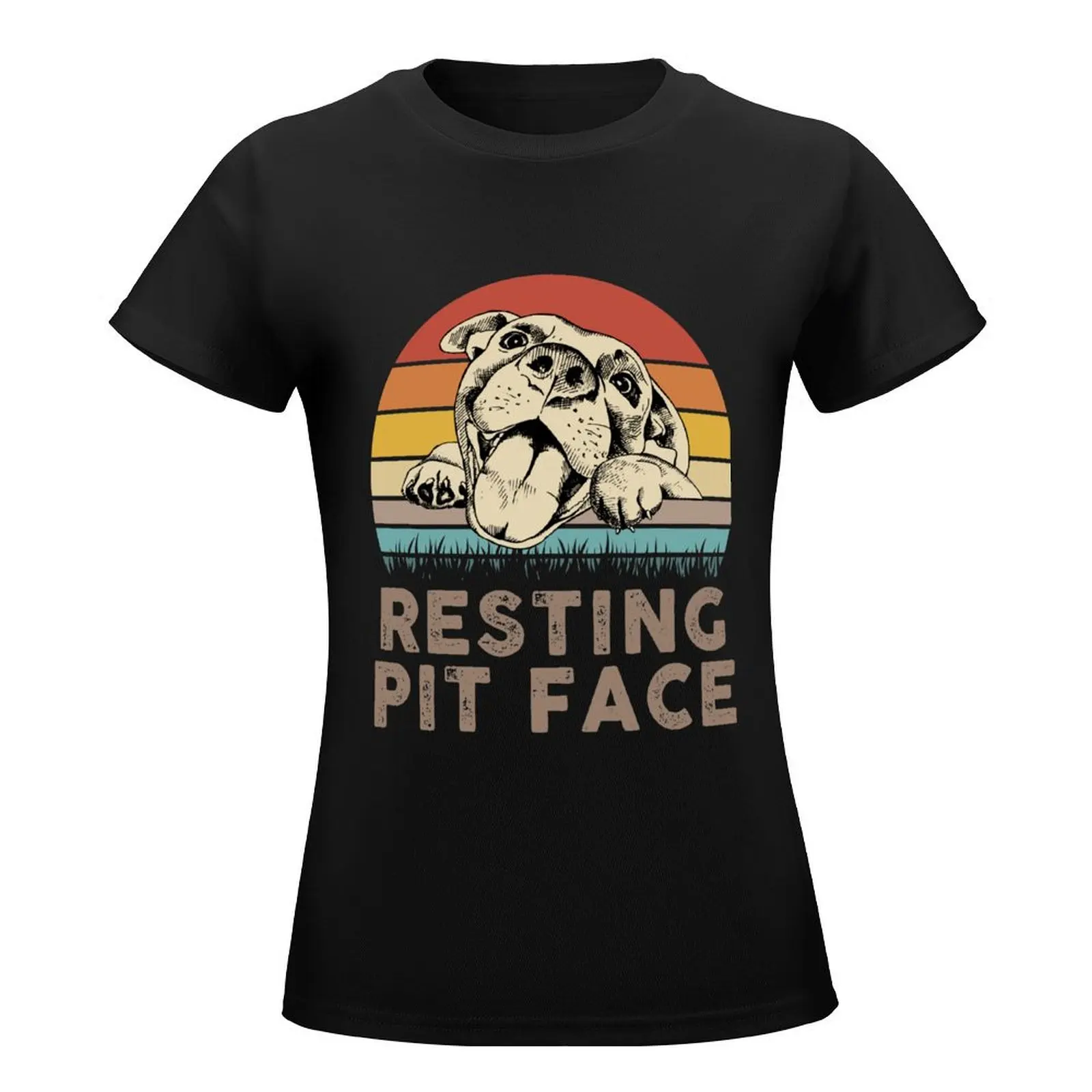 Resting Pit Face T-Shirt aesthetic clothes anime clothes Woman clothes