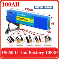 GOOD 18650 lithium ion Battery Pack100Ah 10S3P 36V for FIIDO D1/D2/D2S D4S Folding Electric Moped City Bike Battery
