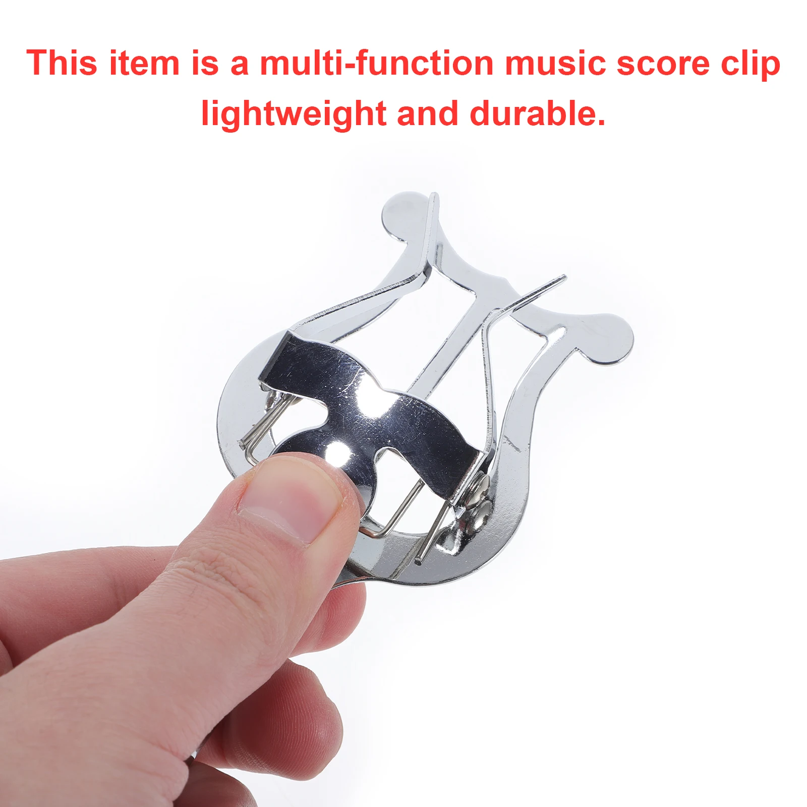 

Small Trumpet Clip Marching Clamp Lyre Instrument Accessories Clamp-on Trumpet/horn Stand