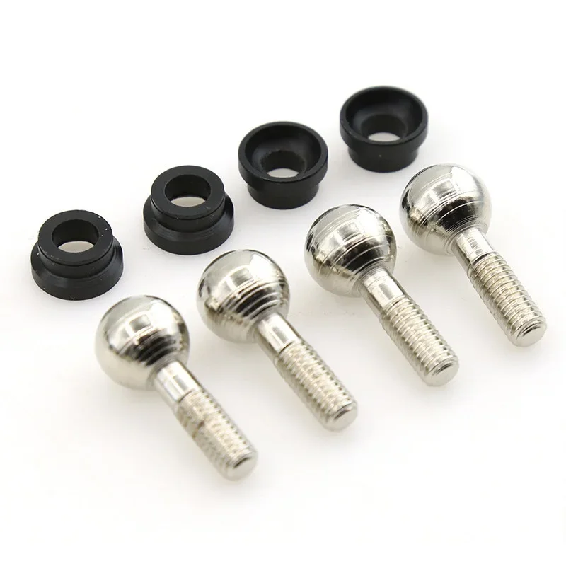 4pcs Ball Head Screws Pivot Ball Cap Bushings 4933 for TRAXXAS Summit T-Maxx E-Revo Revo Slayer Pro 1/10 RC Car Upgrade Parts