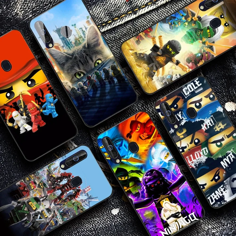L-lego n-ninjago電話ケース,Samsung用シェル,10 11 12 13 20 21 22 30 31 32 40 51 52 53 70 71 72 73 91 13